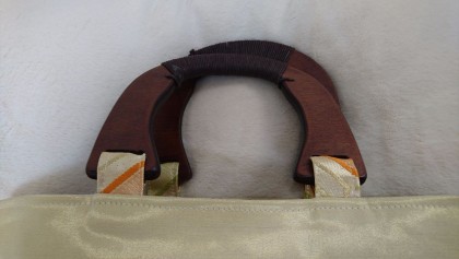 佐賀錦織の帯のバッグ